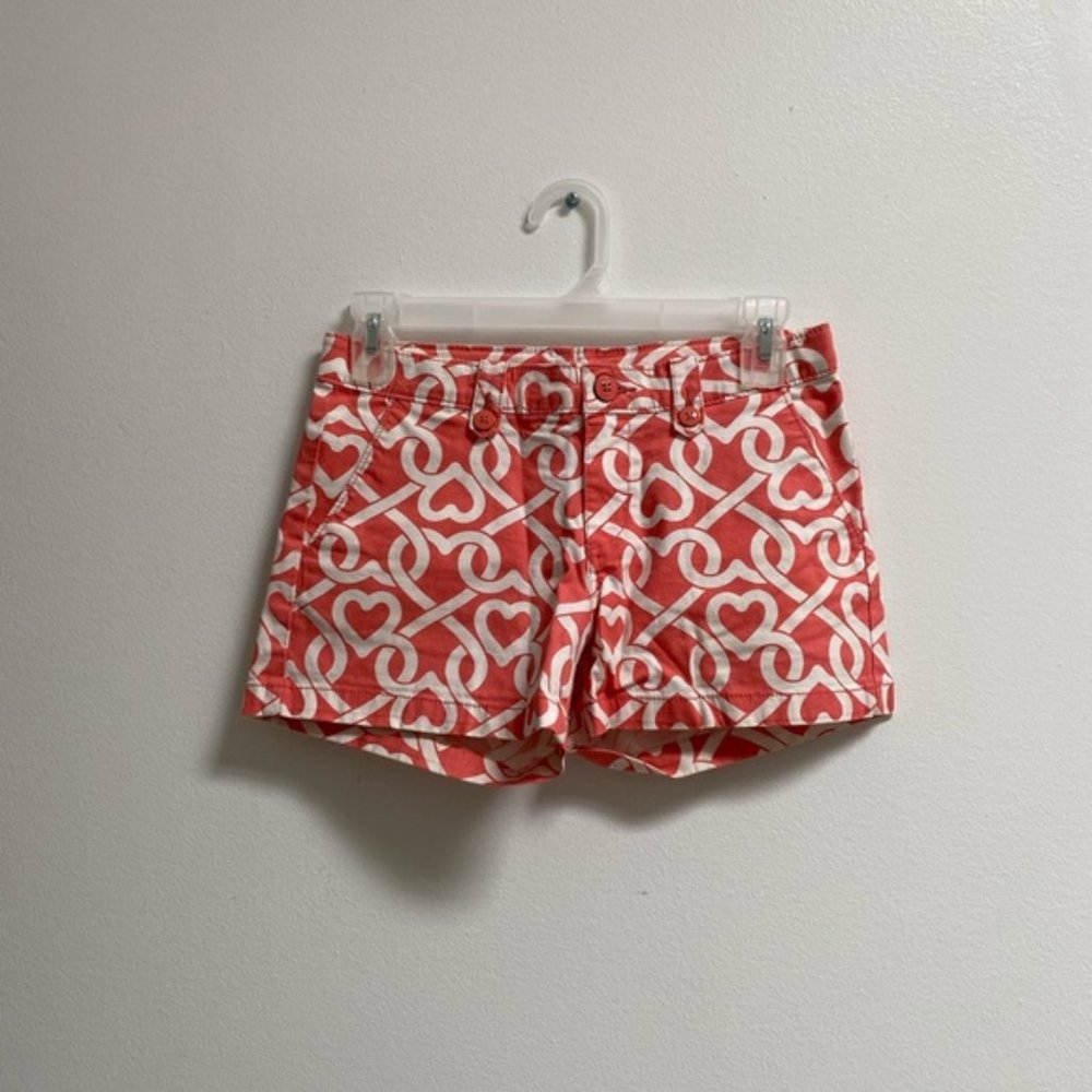 Heart Patterned Shorts